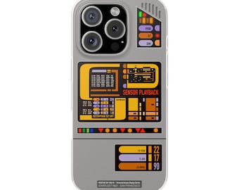 Future Tablet PADD Starfleet Prop iPhone Case 16 15 14 13 12 Pro Max Mini Plus