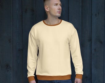 Gumball Cream and Brown Costume Shirt Sweatshirt Adult