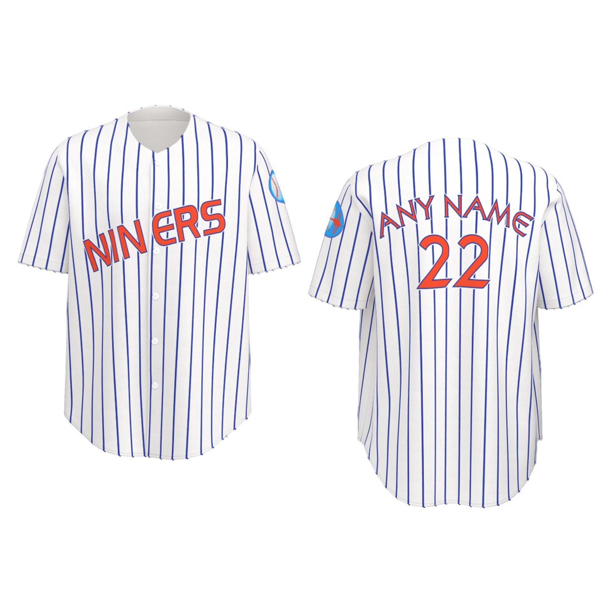 PADERES ストライプ ユニフォーム Custom Niners Baseball Jersey With Your Name! Uniform Costume - Etsy