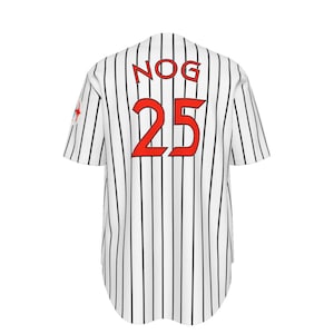 Chemises en jersey pour costume d'uniforme de baseball - Emmenez-moi à l'Holosuite Nog