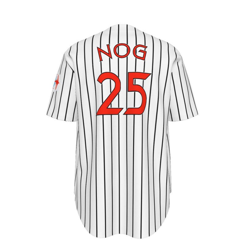Chemises en jersey pour costume d'uniforme de baseball - Emmenez-moi à l'Holosuite Nog