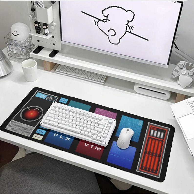 Large Sci-fi Gaming Mouse Pad – 31.5″ Desk Mat for PC Gamers ...