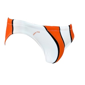 Clownfish Swim Brief For Men. Speedo Style Cut.