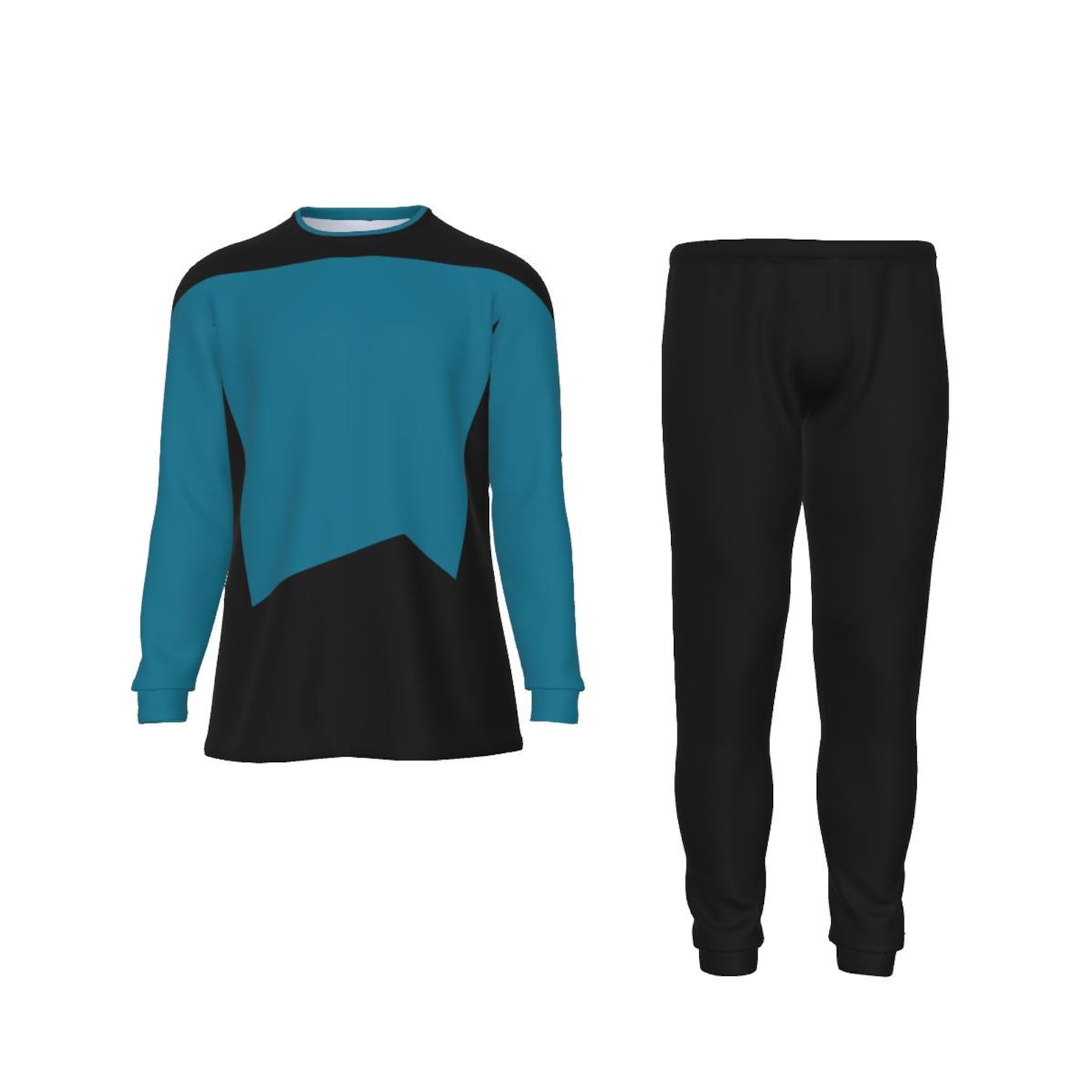 Uniform Pyjamas Starship Uniform Pajamas Costume No Badge - Etsy