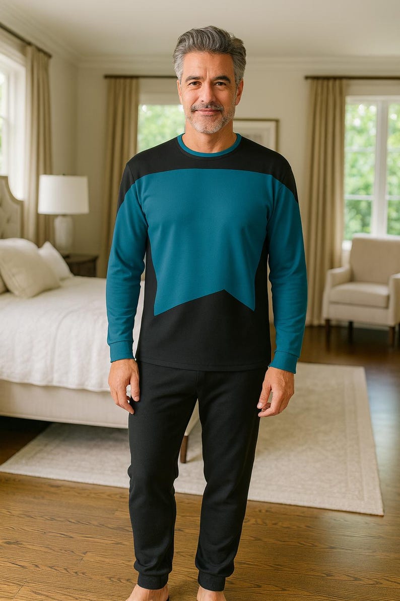 Uniform Pyjamas Starship Uniform Pajamas Costume No Badge - Etsy