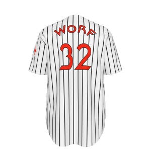 Chemises en jersey pour costume d'uniforme de baseball - Emmenez-moi à l'Holosuite Worf