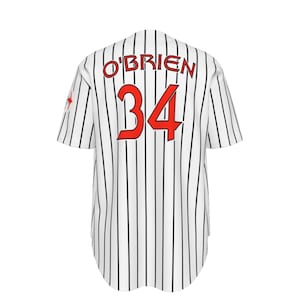 Chemises en jersey pour costume d'uniforme de baseball - Emmenez-moi à l'Holosuite O'Brien
