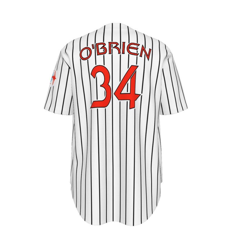 Chemises en jersey pour costume d'uniforme de baseball - Emmenez-moi à l'Holosuite O'Brien