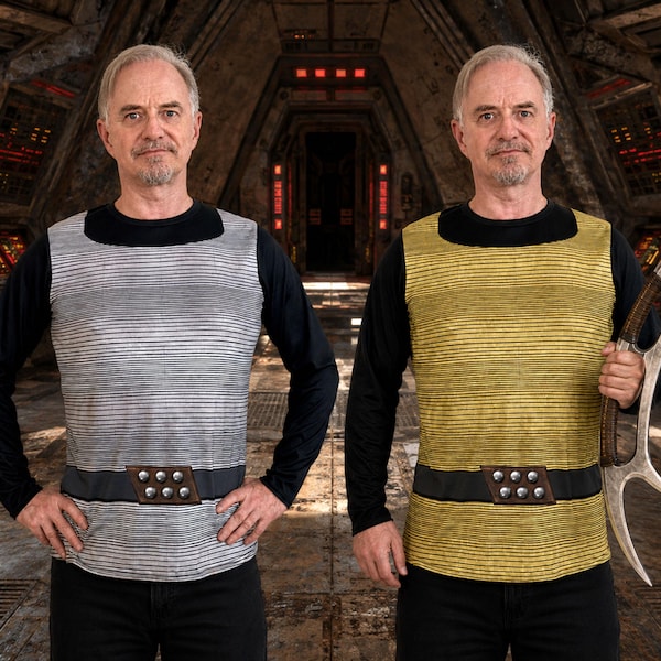 Alien Warrior Race Uniform T-Shirt Costume Shirt Tunic