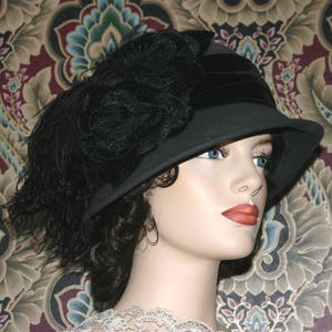 Flapper Hat Cloche Hat Gatsby Hat 