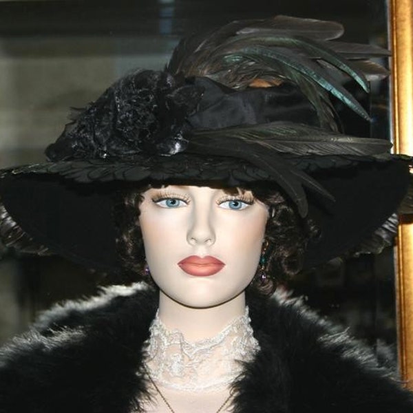 Edwardian Hat Etsy