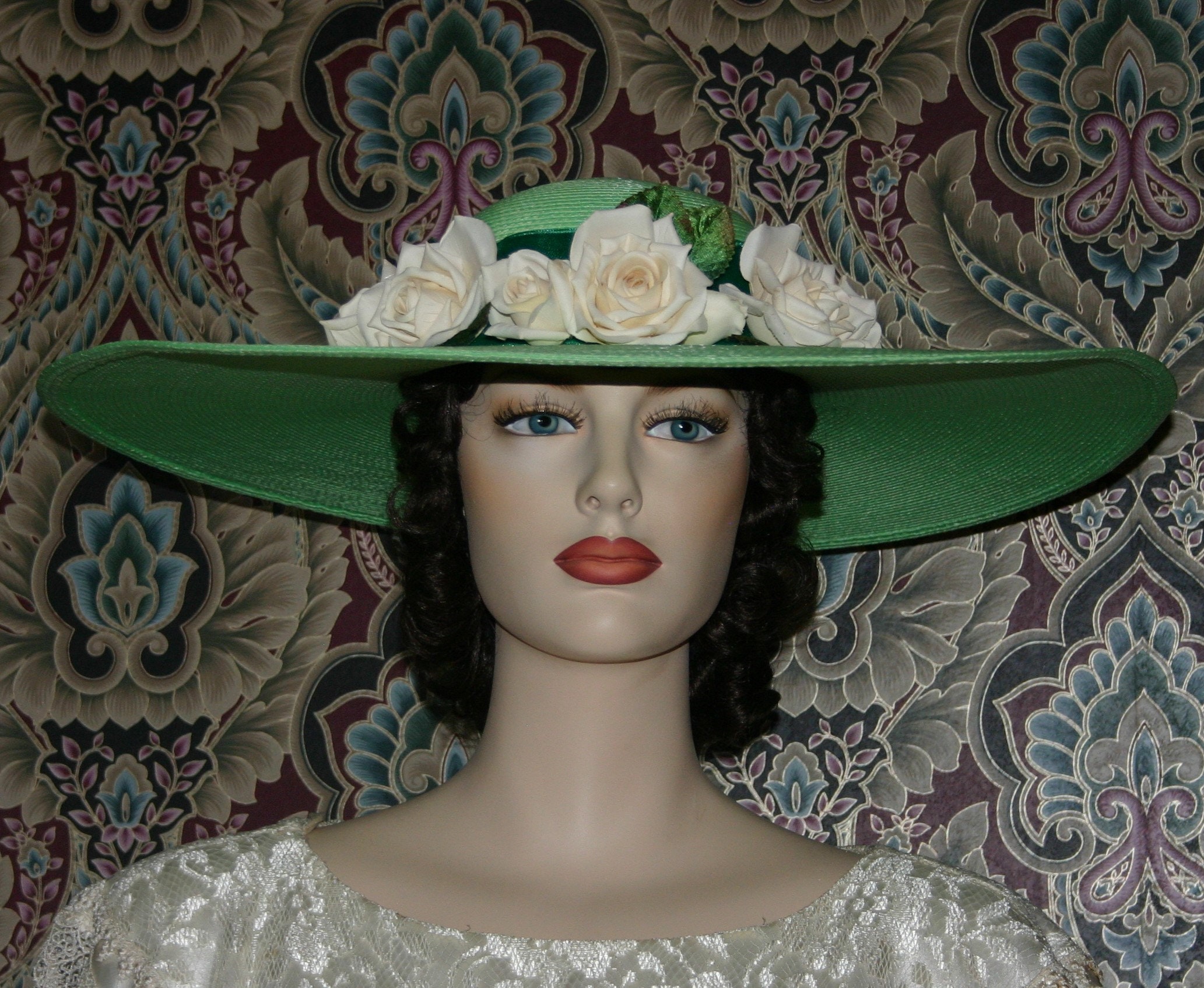 Southern Belle Hat - Little Rose — East Angel Harbor Hats