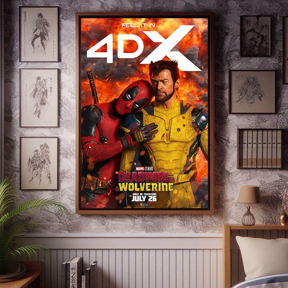 Deadpool Movie 2024 Poster