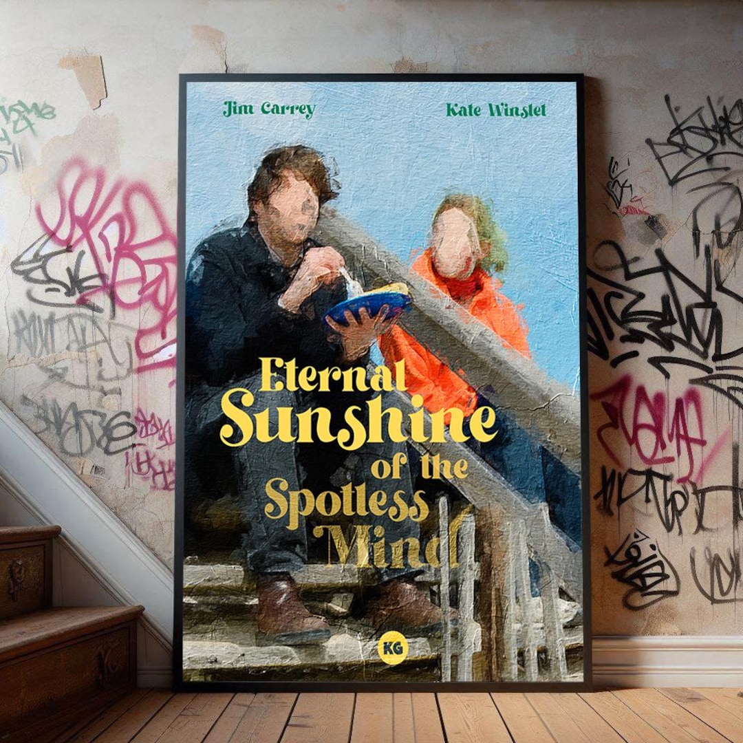 Eternal Sunshine of the Spotless Mind Movie Poster, Premium Canvas