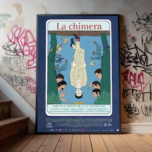La Chimera Filmplakat, Premium Leinwand Poster, Filmfans Sammlerstücke, beliebtes Filmplakat für Geschenk