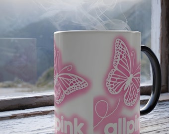 Taza que cambia de color "All Pink"