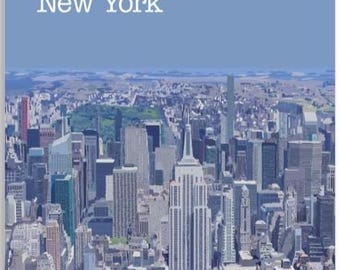 New York City - Art Print - 11x14