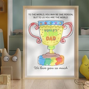 Cartão de feliz aniversário, pai e dia dos pais, primeiro aniversário, papai, primeiro cartão de dia dos pais, cartão fofo de dia dos pais, cartão de aniversário para pai, download instantâneo