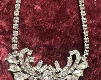 Collier Zara à Strass Fleuri - Doré - Neuf Sans Emballage - Cadeau Noël Ou Fête