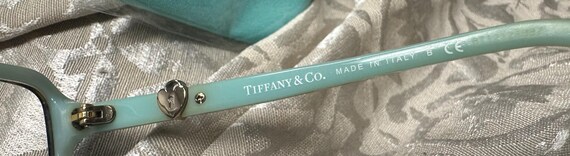 Tiffany & Co. TF 2061 8134 Rectangle Havana Blue Eyeglasses