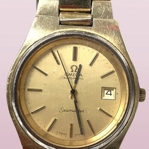 Vintage Omega Constellation Automatic w/ Original Band Working Men&#39;s Watch 1198