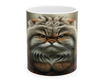 Manul Cat Coffee Mug (11oz)
