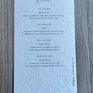 Seaweed Paper 280gsm Artisan A4 x 10 sheets for Printing | Packaging | Stationary | Art | Crafts | Box | Gift Bags | Envelopes | Wedding image 6