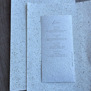 Seaweed Paper 280gsm Artisan A4 x 10 sheets for Printing | Packaging | Stationary | Art | Crafts | Box | Gift Bags | Envelopes | Wedding image 7