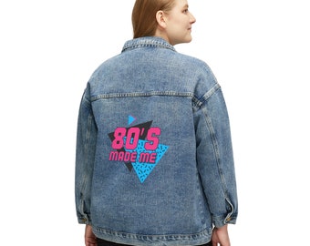 80s Made Me Women's Denim Jacket