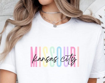 Kansas City Missouri T-Shirt: Missourian Pride, Travel Souvenir