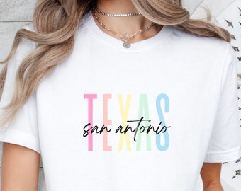 San Antonio Texas T-Shirt: Texan Pride Travel Tee
