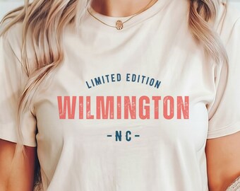 Wilmington North Carolina T-Shirt: Carolinian Pride, Road Trip Gift