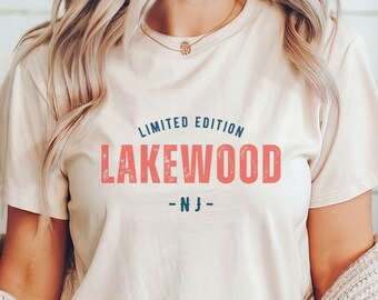 Lakewood New Jersey Shirt: Jersey Pride Unisex Tee