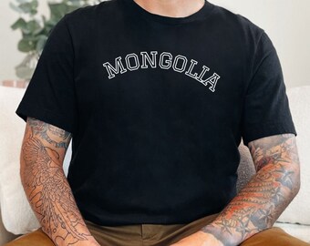 Mongolia T-Shirt: Ulaanbaatar Travel Tee, Mongolian Pride