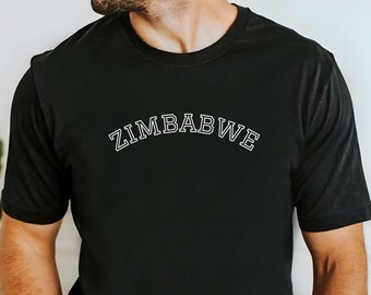 Zimbabwe Pride T-Shirt: Harare, Bulawayo, Africa Travel Tee