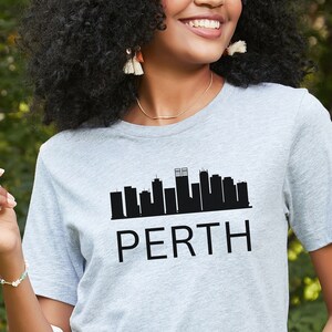 Perth Australia Shirt, Perth Skyline T-shirt, Perth Australia Trip T-shirt, Gift for Travel Lover, Vacation Tee, International Travel