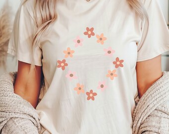 Wildflower T-Shirt: Boho Floral Garden Shirt