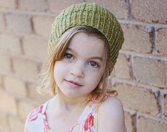 PATTERN KaliSlouch slouchy beanie hat