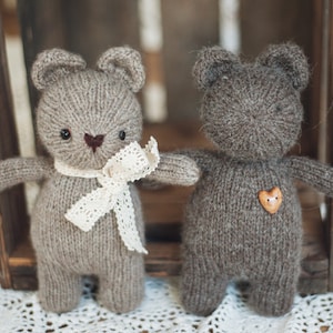 PATTERN Brambles Bear adorable knitting handknit bear image 3