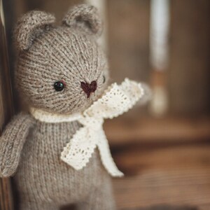PATTERN Brambles Bear adorable knitting handknit bear image 2