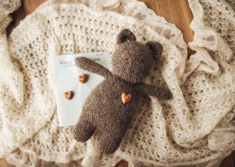 PATTERN Brambles Bear adorable knitting handknit bear image 5