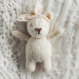 PATTERN mini Brambles Bear adorable knitting pattern image 4