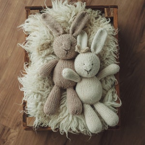 PATTERN Briar Bunny adorable knitting handknit rabbit image 1