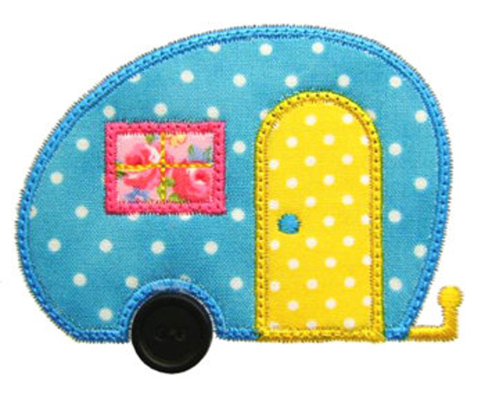 Camper Applique Camper Embroidery Camping Applique Glamping Etsy