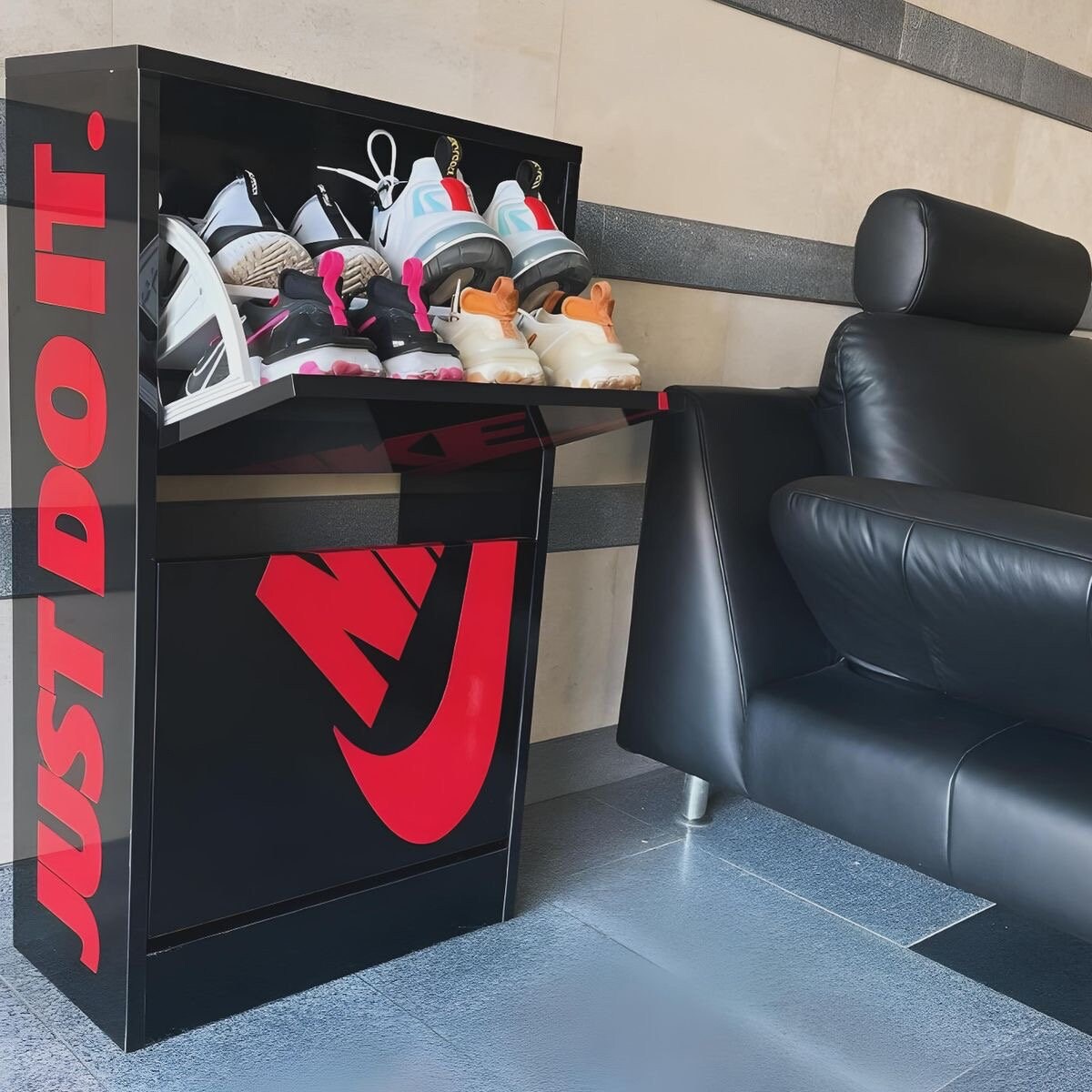 Nike shoe box chest sale