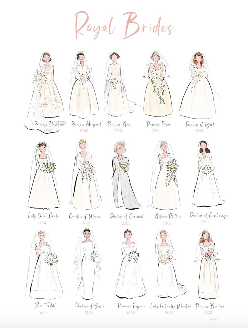 Royal Brides 8x10 Print - Etsy