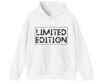 Limited Edition Hoodie, Hooded Sweatshirt, Casual Urban Warm Hoodie