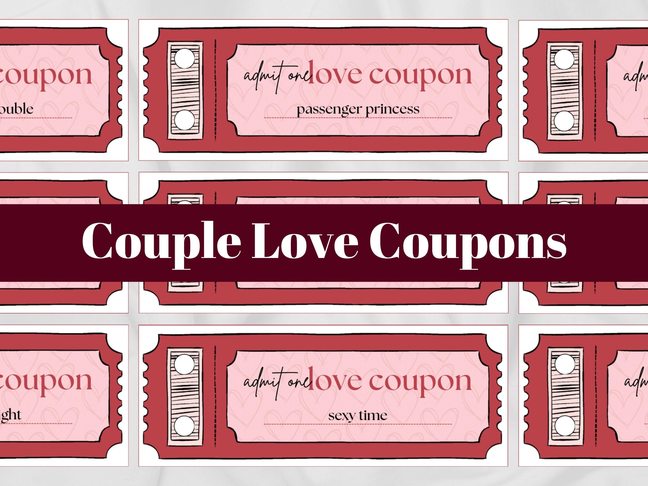 Exciting Lives Love Coupons - 15 Romantische Gutscheinkarten Für Paare (Geschenkidee Für Jahrestag & Valentinstag)