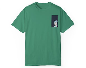 rick and morty  /Unisex Garment-Dyed T-shirt /