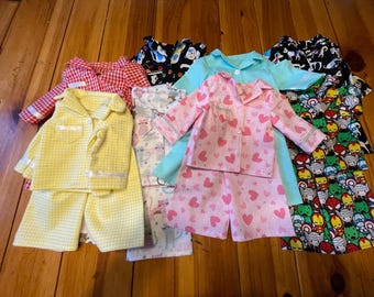 Conjunto de pijama para muñecas de 18 pulgadas
